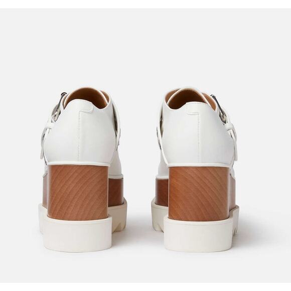 Stella McCartney Elyse Star-Studded Buckle Platform Shoes EU 40 MSRP $950 - Picture 4 of 6